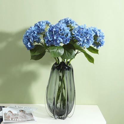 Touch Moisture-Feel Hydrangea: Stylish Faux Flower Home Decor for Living Room - Realistic & Long-Lasting Decorative Accent