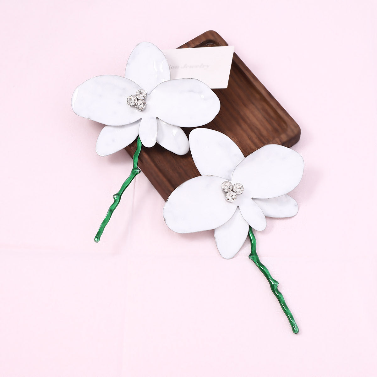Exaggerated Spanish-Inspired Statement Drop Earrings with Luxurious Enamel Finish and Vibrant Large Floral Design - Perfect for Vacation Glam