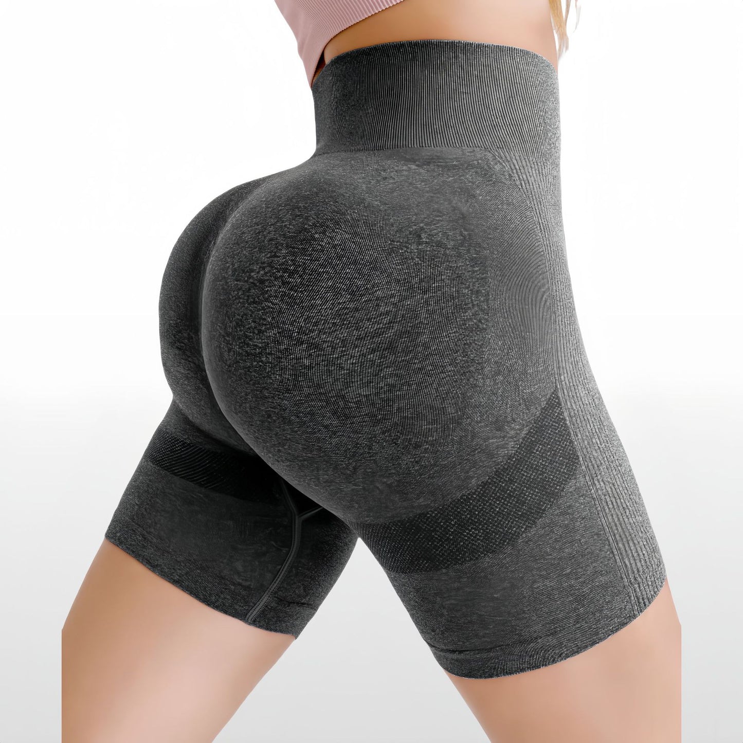 High Waisted Peach Butt Yoga Shorts for Women Breathable Quick Dry and Stretchy Activewear for Running Cycling and Workouts 4 Inch Length for Comfort and Style