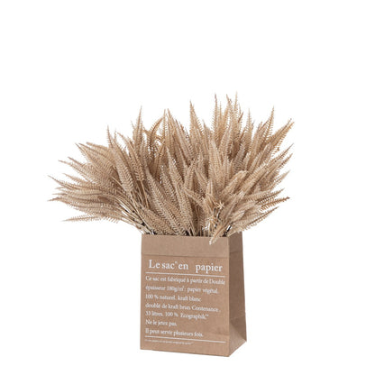 INS-Style Faux Flower Arrangement with Bunny Tail Grass Branches – Perfect for Home Décor and Wedding Celebrations (Model YC1090)