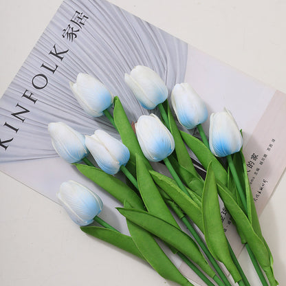 Touch Realistic Mini Tulip Faux Flowers – Perfect for Outdoor Decor, Stunning Photography Props, and Elegant Arrangements