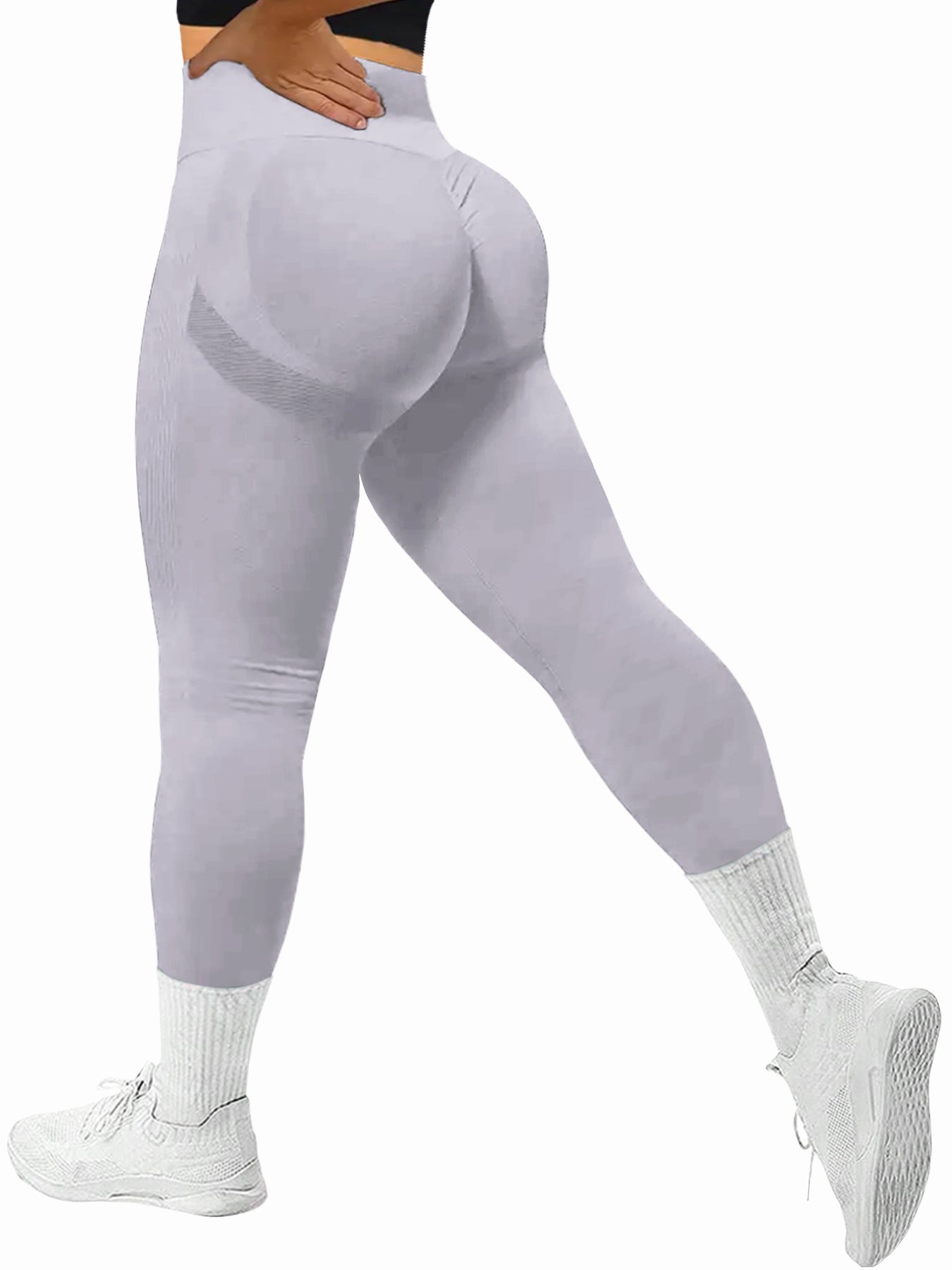 High Waisted Seamless Peach Butt Lift Leggings for Women for Fall and Winter Sports Running Fitness and Yoga