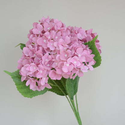 Stunning 5-Head Hydrangea Artificial Silk Flowers - Perfect for Wedding Decorations, Home Decor, and Event Centerpieces