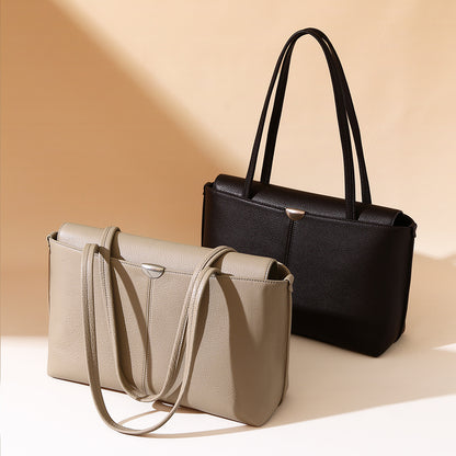 Chic Versatile Underarm Bag Spring Summer Lazy Style Tote Bag Spacious for Commutes Retro Inspired Shoulder Bag for Effortless Everyday Use