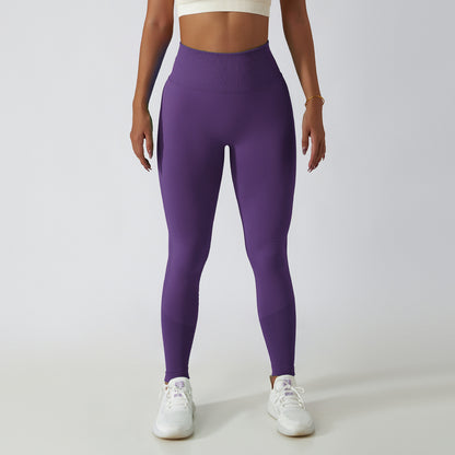 Seamless High Waisted Yoga Leggings for Women Breathable Butt Lifting Outdoor Running Fitness Pants for Yoga and Gym Workouts