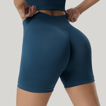 High Waist Seamless Yoga Pants for Women Butt Lifting Slimming Workout Leggings Quick Dry Running Shorts for Comfort and Performance