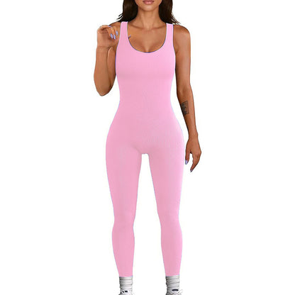 Seamless Bodysuit Yoga Outfit for Women Comfortable Dance and Fitness Compression Wear with Tummy Control and Stretchy Fit