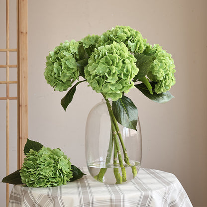 Realistic Hydrangea Floral Centerpiece for Home, Weddings, and Hotels - 3D Touch, Moisture-Proof Decor with Lifelike Design