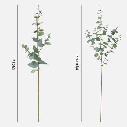 Lifelike Nordic Style Eucalyptus Leaves Decorative Green Plants - Perfect for Home Decor, Weddings, and Special Occasions