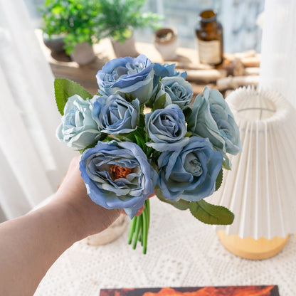 Luxurious Faux Lotus Flower Bouquet - Stunning Silk Artificial Flowers for Home Décor - GF12495 - Perfect for Elegant Arrangements and Lasting Beauty