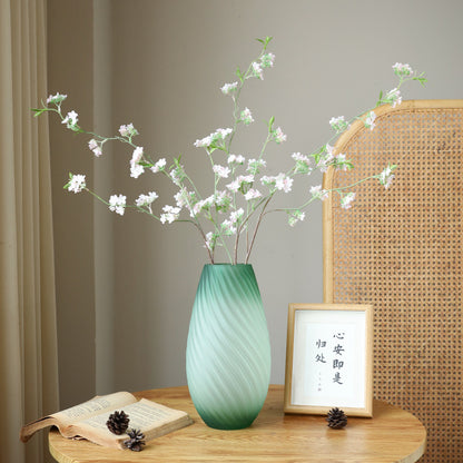 Stunning Artificial Snow Willow Branch Bouquet - Perfect Silk Cherry Blossom Table Decor for Living Rooms, Dining Tables, and Outdoor Spaces