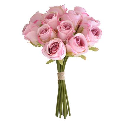 Elegant Handheld Artificial Rose Bouquet for Home Décor and Photography Props | Perfect for Wedding Decorations and Special Events