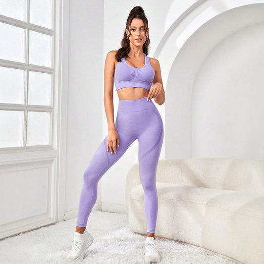 Seamless Peach Yoga Pants High Waisted Butt Lifting Fitness Leggings for Comfort and Support