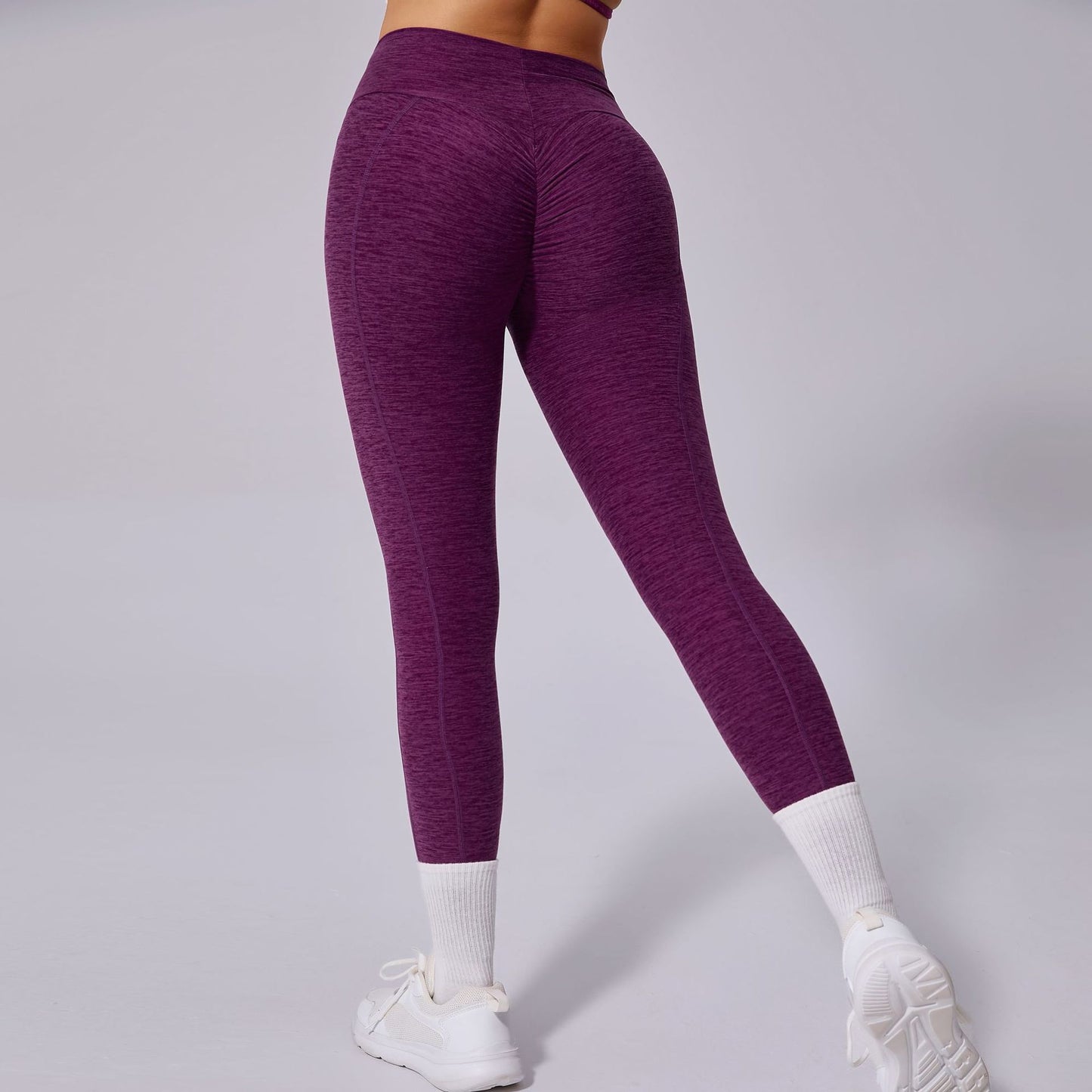 No Awkward Fast Dry High Waist Yoga Pants for Women Softened Material for Tummy Control and Butt Lift for Gym Running and Everyday Wear