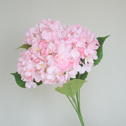 Stunning 5-Head Hydrangea Artificial Silk Flowers - Perfect for Wedding Decorations, Home Decor, and Event Centerpieces