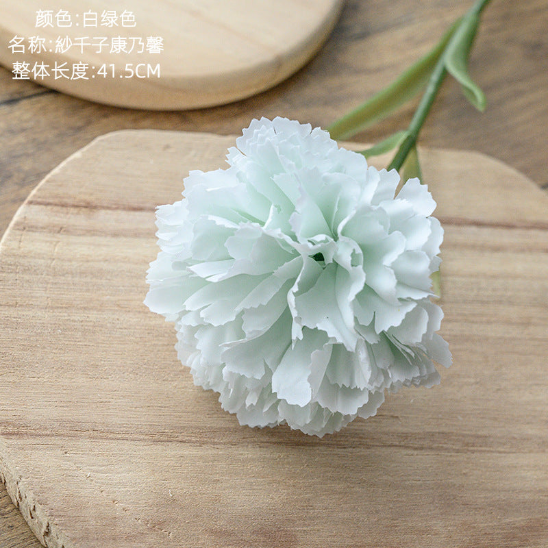 Vibrant Artificial Carnation Flowers for Mother’s Day Celebration - Perfect Home Décor and Wedding Decorations - Realistic MW66770