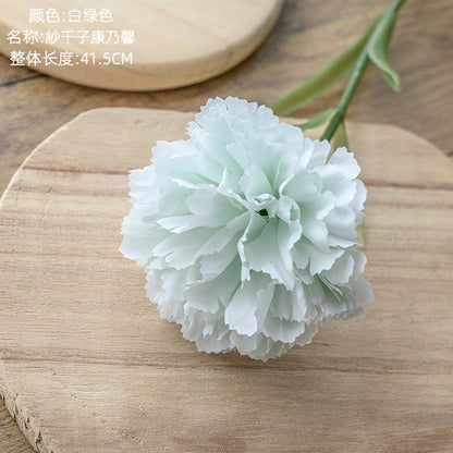 Vibrant Artificial Carnation Flowers for Mother’s Day Celebration - Perfect Home Décor and Wedding Decorations - Realistic MW66770