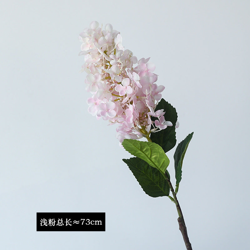 Realistic Faux Hydrangea Flower with High Branch for Hotel Decorations and Wedding Arrangements – Beautiful Artificial Buddha Pagoda Design