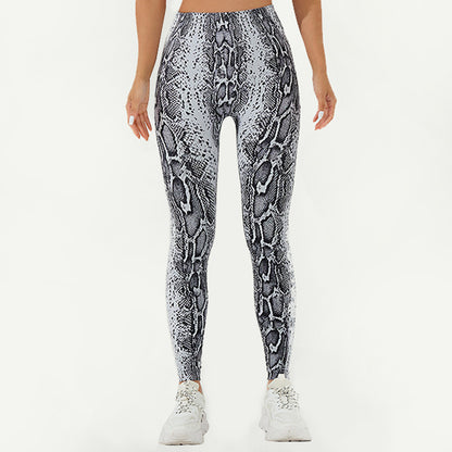 High Waisted Seamless Digital Print Leggings for Women's Fitness for Peachy Running and Autumn Winter Workouts