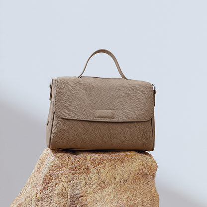 and Versatile Togo Leather Boston Bag Spacious Crossbody and Shoulder Tote for Women Everyday Companion