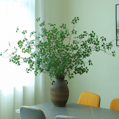 Luxurious Faux Orchid Leaves Home Decor – Realistic Greenery Decoration for Elegant Living Spaces