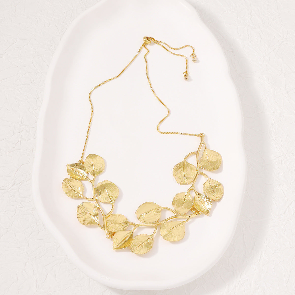 Stylish Metal Leaf Earrings - Luxury-Inspired, Versatile Accessories for a Unique Look