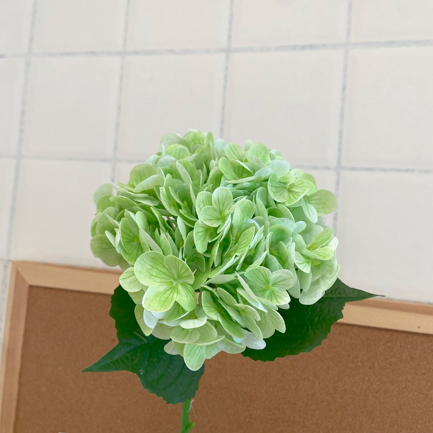 Luxurious Touch Feels Realistic Hydrangea Faux Flower Arrangement -  Home Décor Piece and Stunning Photography Prop