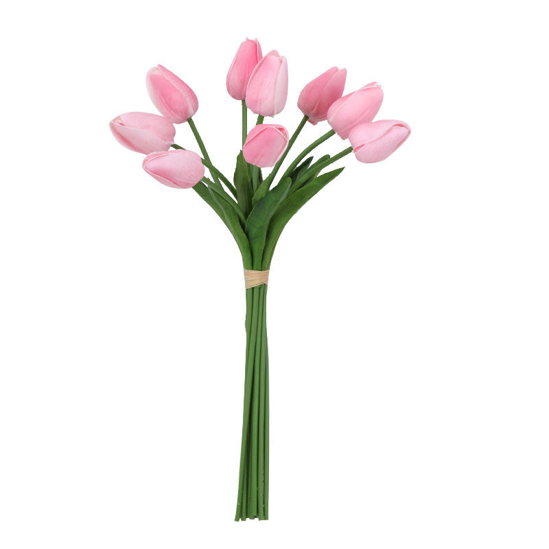 Stunning Miniature Tulip Faux Flowers – Perfect for Weddings, Parties, and Home Decor – Beautifully Realistic Artificial Floral Arrangements