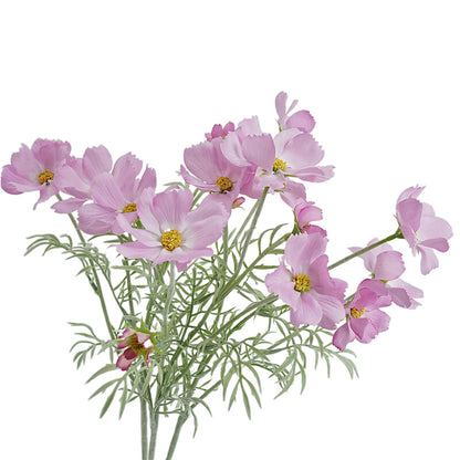 Charming Artificial Single Stem Princess Cosmos Flower - Perfect Home Decor Accent for Weddings, Events, and Everyday Elegance