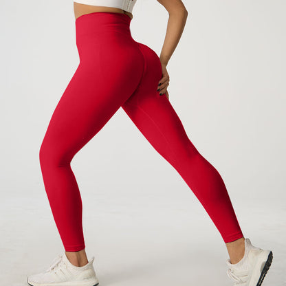 High Waisted Peach Butt Yoga Pants for Autumn and Winter Quick Dry Workout Ready Leggings for Cycling and Fitness