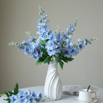 High-Moisture Faux Delphinium Flowers for Stunning Wedding Decorations – Perfect for Ceremony Backdrops, Silk Hyacinth, and Decorative Props