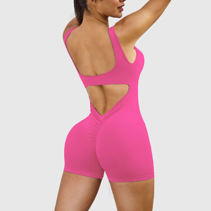 Seamless Knit Yoga Shorts with High Waist Design Glute Boosting Scrunch Butt Lift for Comfort and Style