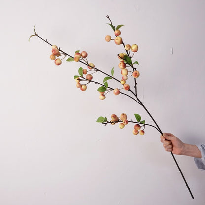 High-Quality Realistic Artificial Flower Small Apple Decor - Perfect for Home, Hotel, and Restaurant Table Settings & Photography Props