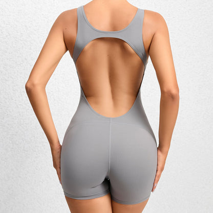 Quick Dry Women's Yoga Bodysuit High Waisted Dance Workout One Piece for Comfort and Lift