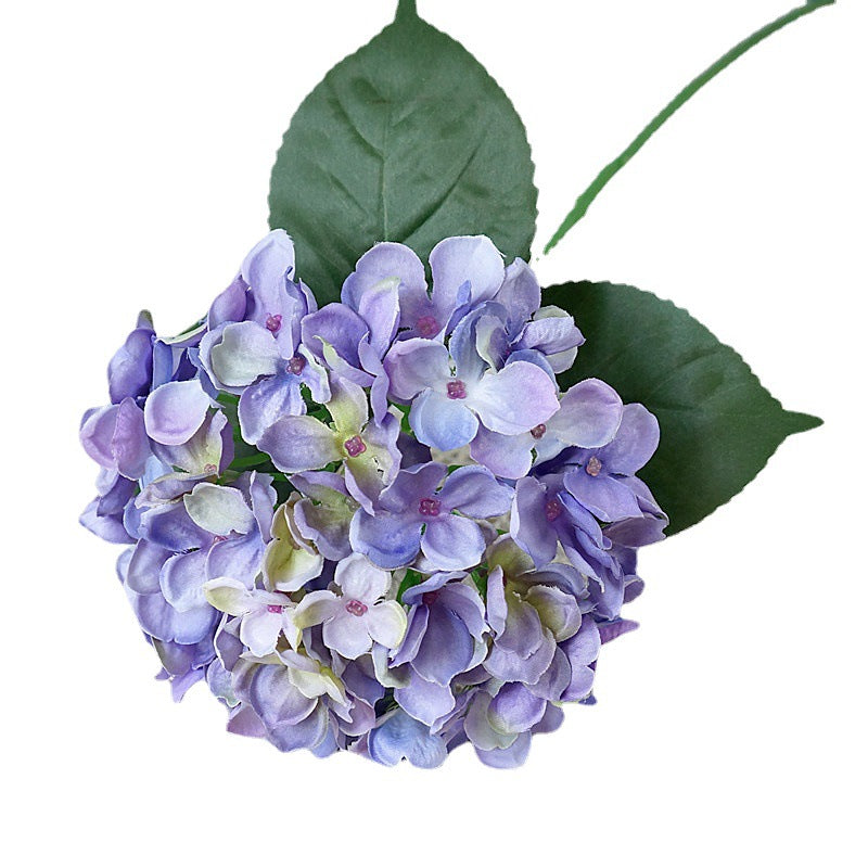 Realistic Artificial Eiffel Hydrangea - Lifelike Faux Flowers for Home Decor, Photography, Wedding Celebrations, and Floral Arrangements