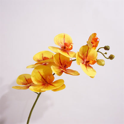 Lifelike Orchid Home Table Decor - Stunning Artificial Flowers for Weddings, Hotel Lobbies, and Photography Props