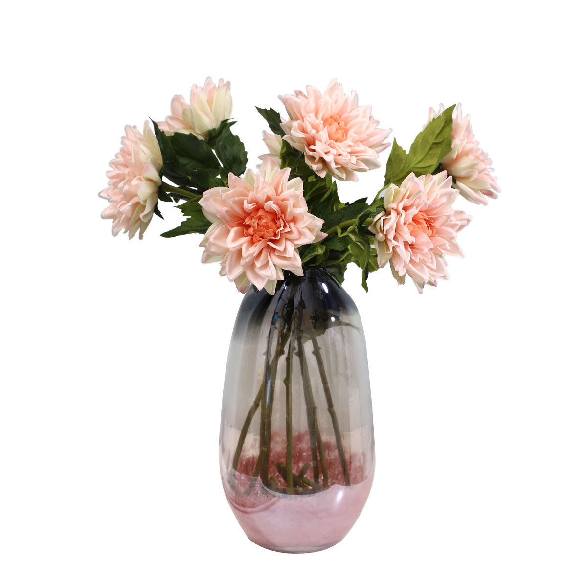 Feel Moisturizing Dahlia Faux Flowers for Home Decoration - Elegant Living Room and Dining Table Centerpiece