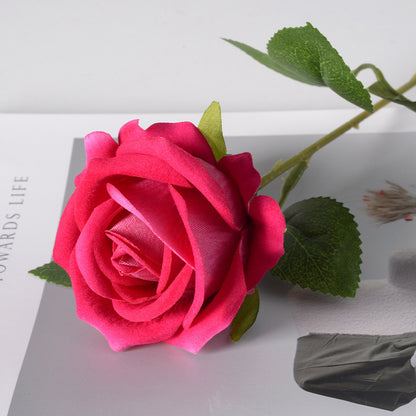 Lifelike Artificial Rose Flowers for Home Decor and Weddings - Perfect Faux Roses for Valentine’s Day and Special Occasions