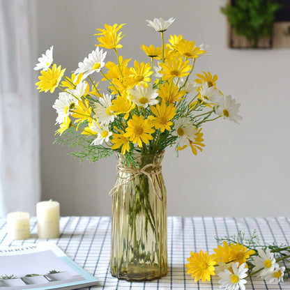 Charming Faux Daisy Chamomile Flowers - Perfect for Fresh Room Décor, Wedding Celebrations, and Stunning Photography Backdrops