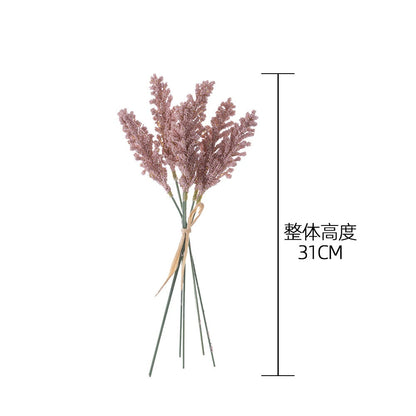 Stunning INS Style Tower Pine Foam Bouquet - Realistic Fake Green Plants for Wedding Decor, Home Decoration, and Event Styling - Model YC1062