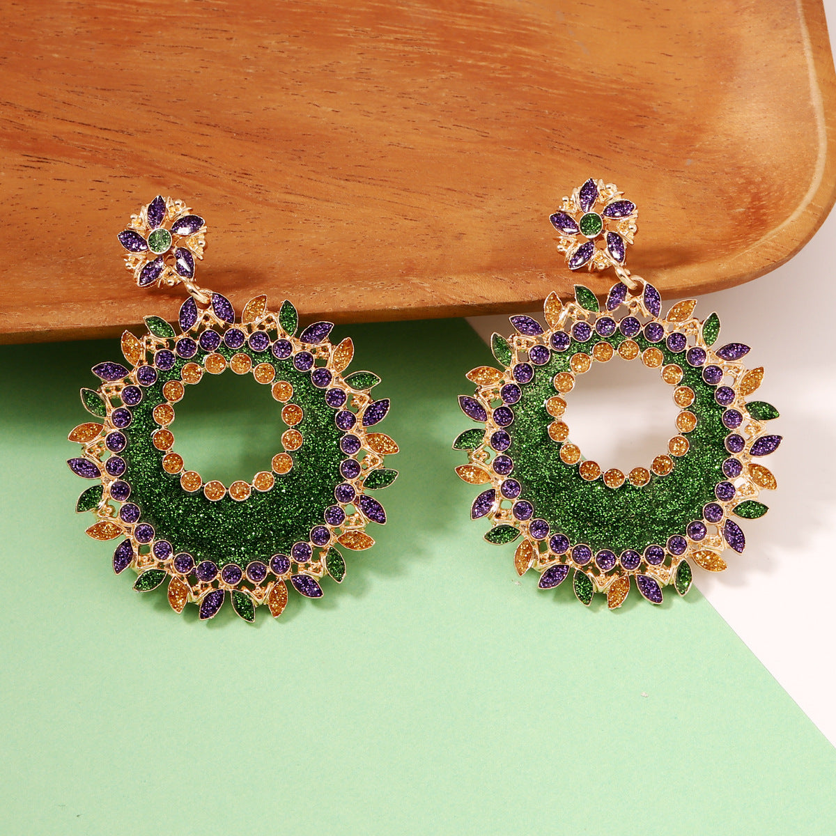 Exquisite Festival-Inspired Earrings for Women - Statement-making Oversized Earrings Perfect for Any Occasion