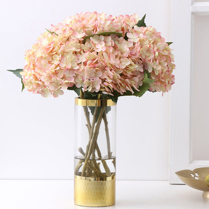 Single Realistic 3D Large Morandi Hydrangea Flower - Perfect for Weddings, Hotel Decor & Events | Lifelong Artificial Floral Arrangement