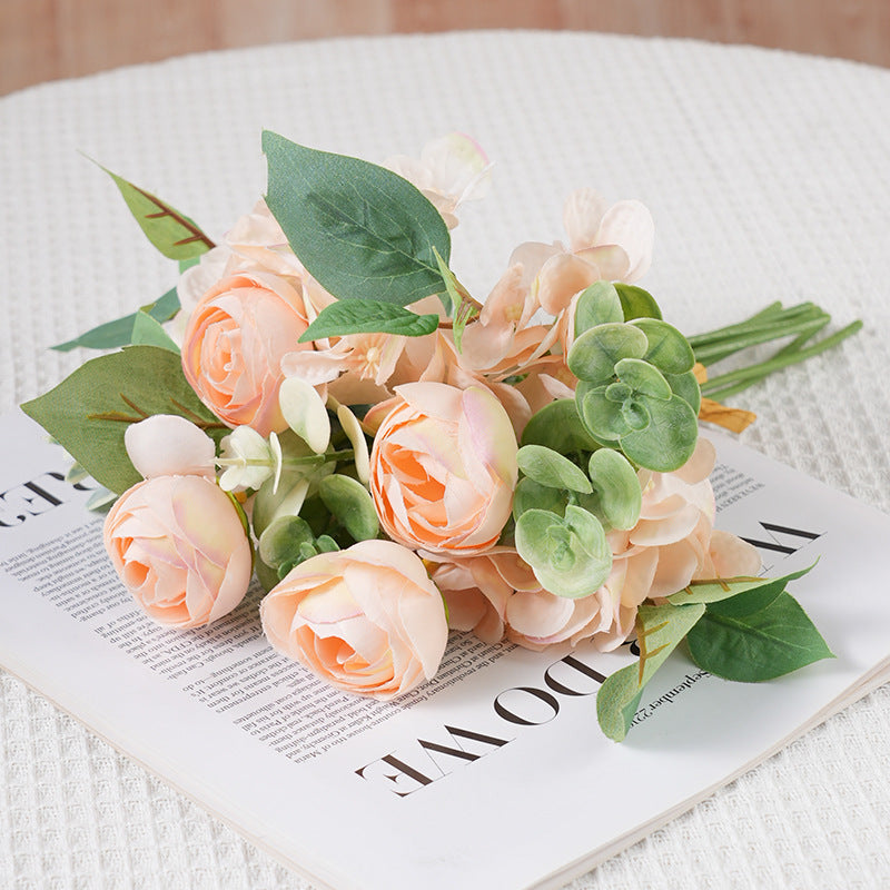 Elegant Korean Bridal Bouquet - Stunning Faux Flower Arrangement for Weddings and Home Decor - Perfect Photography Prop