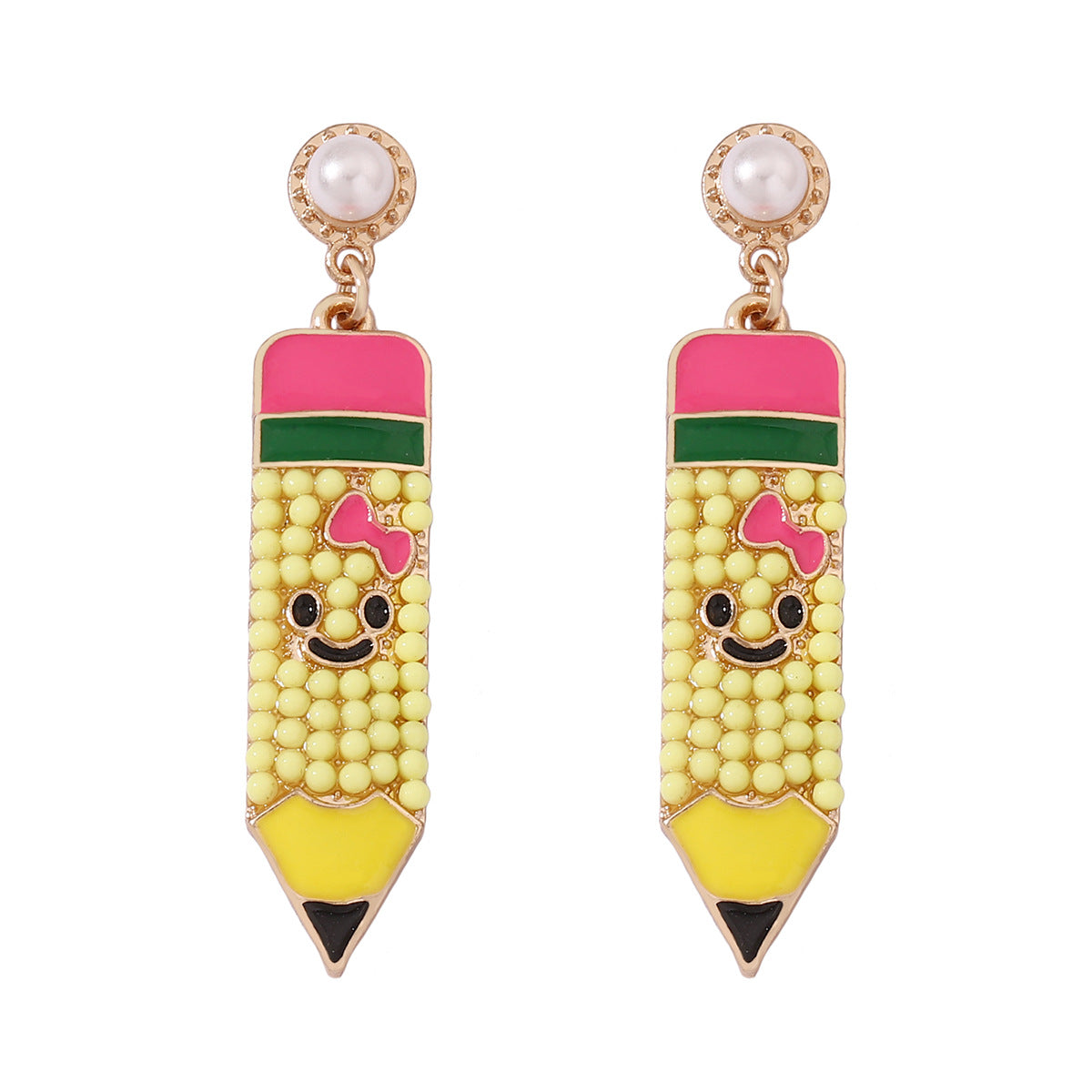 Stylish Back-to-School Accessories: Versatile Pencil Earrings for Women – Perfect for Every Outfit!