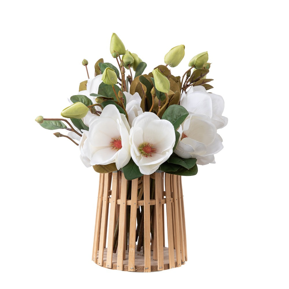 Stunning Faux Flower Bouquet – Perfect for Home Decor, Weddings, and Special Events – Realistic Hand-Tied Flower Arrangements and Elegant Aisle Decorations – Model DY1-1884