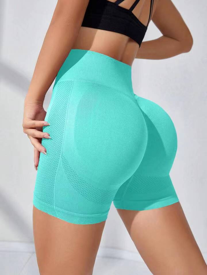 High Waisted Seamless Yoga Shorts for Butt Lift and Tummy Control 3 Inch Compression Workout Shorts for Enhanced Comfort and Style