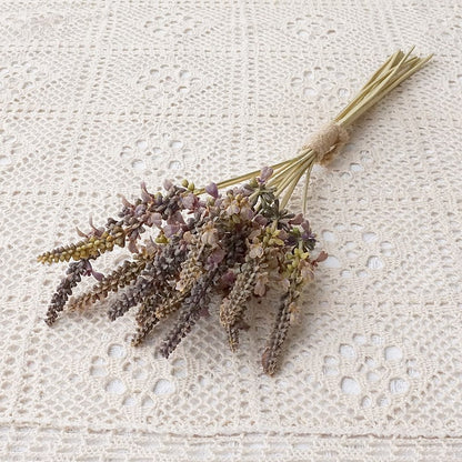 Lavender Artificial Flowers for French Garden Décor - Realistic Lavender Faux Blooms Perfect for Home, Event Styling, and Wedding Decorations