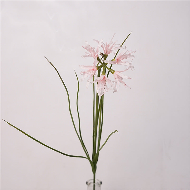 Stunning Artificial Red Spider Lily - Perfect for Photography Props, Home Decor, and Wedding Floral Arrangements