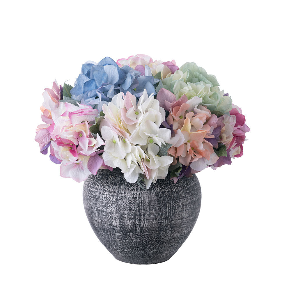 Lifelike Artificial Flowers and Plants - Korean Style Hydrangea for Home Décor, Ideal for Weddings and Celebrations - DY1-554A Craft Decoration