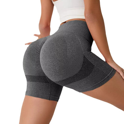 High Waisted Peach Butt Yoga Shorts for Women Quick Drying Fitness and Running Shorts with Lifted Design and Comfort Fit